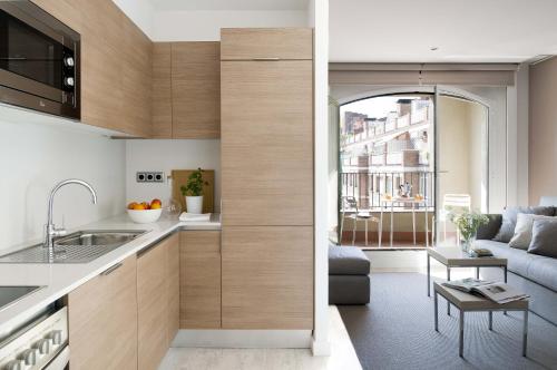 virtuvė, Eric Vökel Boutique Apartments – Gran Via Suites in Sant Antoni
