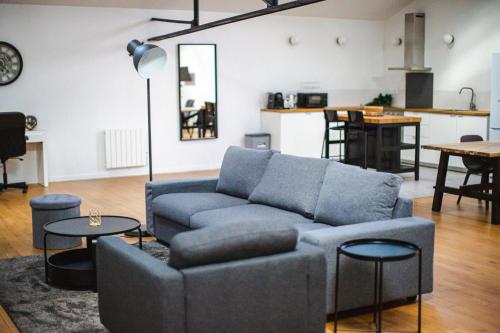 Loft grand Paris, une grande pièce ouverte - Location saisonnière - Choisy-le-Roi