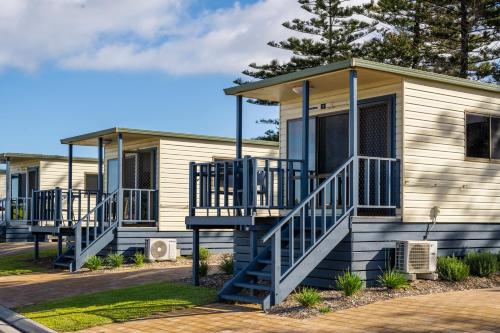 A szálláshely kívülről, BIG4 West Beach Parks near Adelaide repülőtér