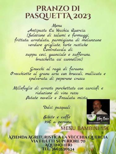  AZIENDA AGRITURISTICA LA VECCHIA QUERCIA in Aquino