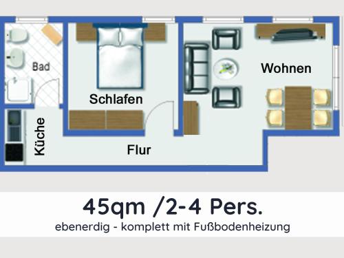 Der Fuchsbau - Fewo LePetit - im sonnigen Harz - Hunde willkommen - 100m bis zum Wald - FREE WLAN