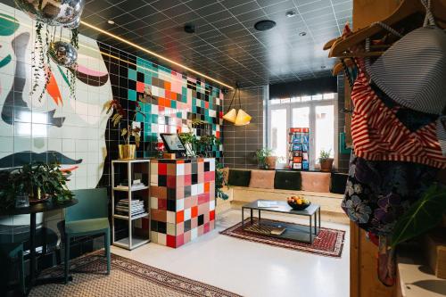 Bar/lounge, The Green Elephant Hostel & Spa in Maastricht