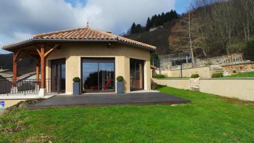Balkons/terase, Le balcon du fetre (Maria & Jean Louis Chapuy) in Chiroubles