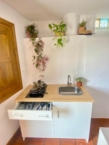 Konyha, Casa Soportújar las flores (Casa Soportujar las flores) in Carataunas