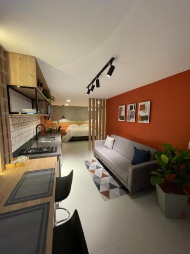 Agradable y moderno aparta estudio con aire acondicionado, Medellín (fotografie 3)
