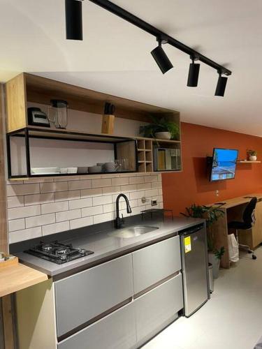 Agradable y moderno aparta estudio con aire acondicionado, Medellín (fotografie 6)