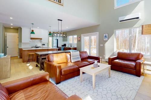 On Mountain Time in Carrabassett Valley (ME)