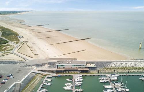 Beach Front Apartment In Cadzand-bad With Kitchen
