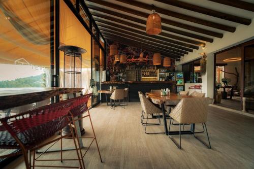 ห้องอาหาร, TEVA Glamping & Retreat in ลากันเดลาเรีย