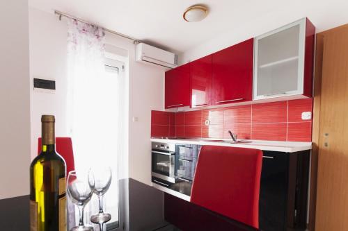 Konyha, Apartments Toka in Petrcane Városközpont
