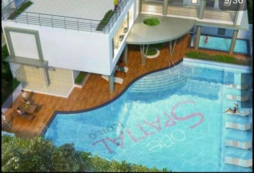 One spatial iloilo city two bedroom condo with free Netflix wifi pool and Gym One spatial iloilo city two bedroom condo with free Netflix wifi pool and Gym