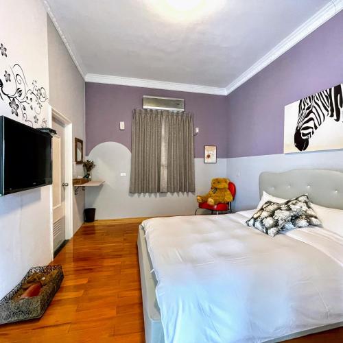 1 double bed