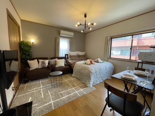 Best Shinjuku Modern Full-furnished Apartment1 ONLY 2min to Shinjuku by Train