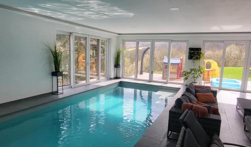 Úszómedence, Apartman s bazénem a saunou (Apartman s bazenem a saunou) in Perstejn