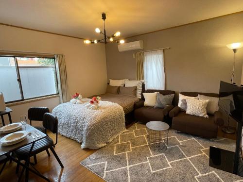 Best Shinjuku Modern Full-furnished Apartment2 ONLY 2min to Shinjuku by Train, Tokio