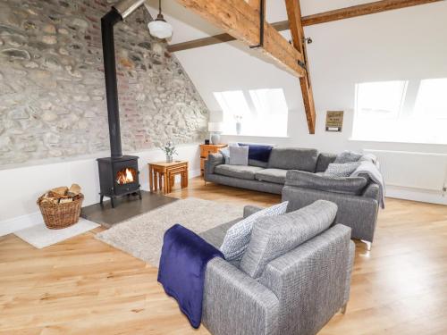 A szálláshely kívülről, Yr Hen Festri in Llanddeiniolen