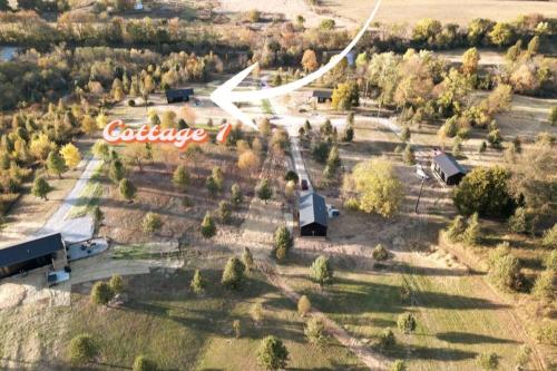 Bourbon Barrel Cottages #1 of 5 on Kentucky trail in Lawrenceburg, USA