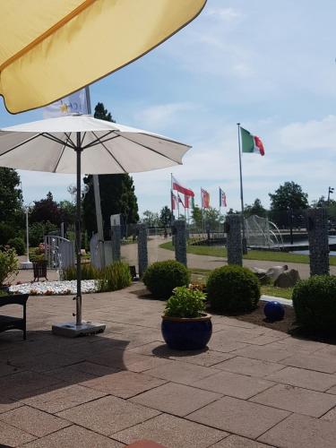 Terraza/balcón, Akzent Hotel Strandhalle in Schleswig