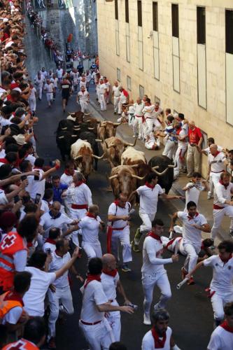 El primer balcón de Santo Domingo Bull Run balcony
