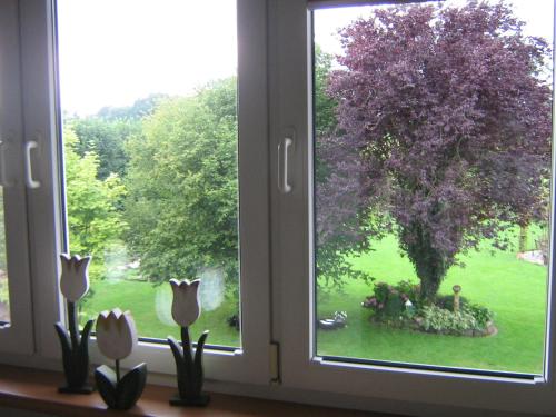 花園, Ferienwohnung am Reiherbach in 萬樂