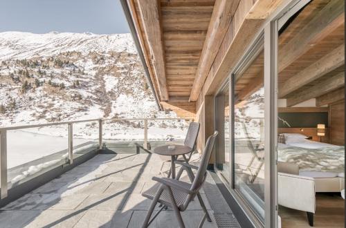 陽台/露台, Hotel Gurglhof Superior in 歐伯古格爾