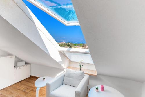 Kilátás, Holiday home Skrika in Splitska