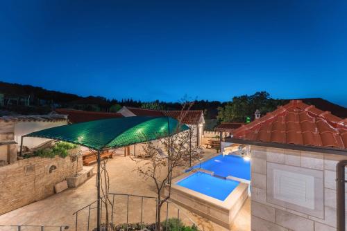 Kilátás, Holiday home Skrika in Splitska