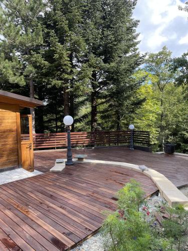 Chalet Leonard House in the Woods