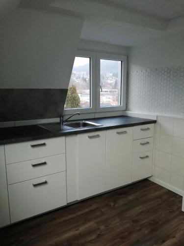 廚房, Ferienwohnung Jule II in 格倫察赫－維倫