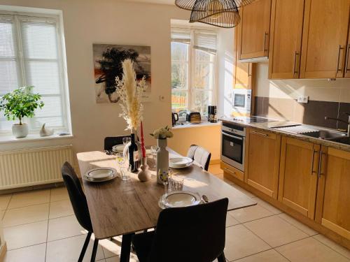 . La roseraie de L arguenon, spacieux appartement centre ville