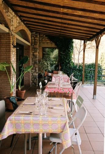 Erkély/terasz, Hostal de l'Aigua in Sant Llorenc de la muga