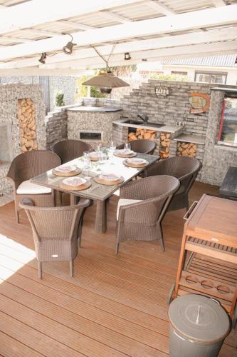 Rõdu/terrass, Maricas Meereszeiten Wellness in Wurster Nordseeküste (Lower Saxony)
