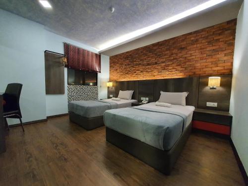 Cute Hotel & Dorms Ipoh Room Type - Twin Room