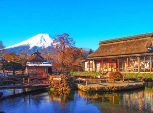 tj resort YAMANAKAKO Luxury large villa with Mt. Fuji, Sauna BBQ Max 25 3