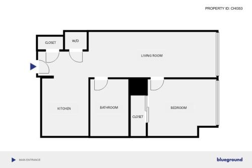 S Loop 1BR w Pool Lounge nr CTA Trains CHI-353 - Tap to explore photos