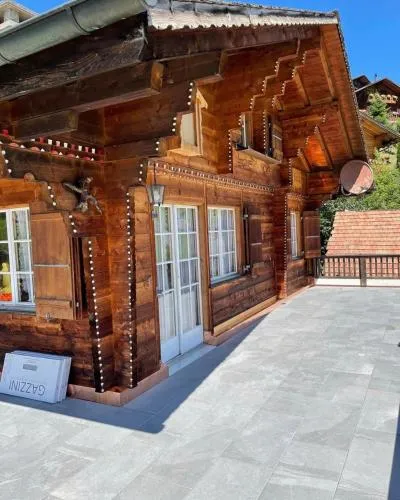 Gemütliches Chalet mit Bergblick und grosser Terasse in Habkern, Schweiz