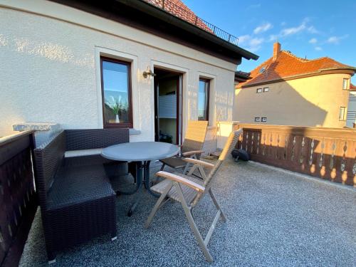 Charmantes Ferienhaus Gernrode/ Harz, Balkon, Grill, 2 Schlafzimmer