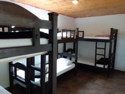 3 bunk beds