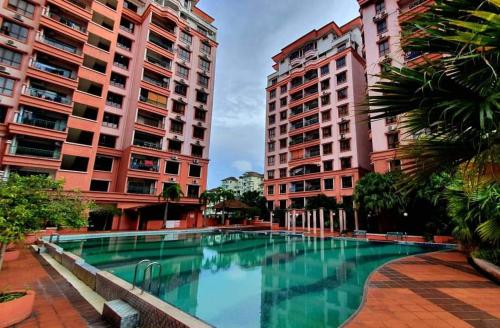 Marina Court Apartment Kota Kinabalu Sabah - 3 Bedrooms 2 Bathrooms