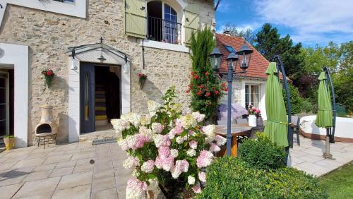 A szálláshely kívülről, La Bergerie-en-Vexin in Seraincourt