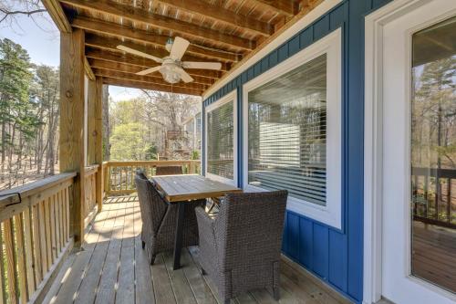 Badin Lake Cabin with Dock and 2-Story Boat Slip!