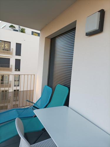 Chambre avec balcon