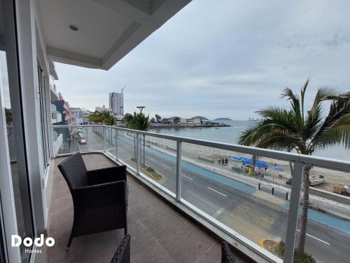 Departamento de lujo con vista al mar