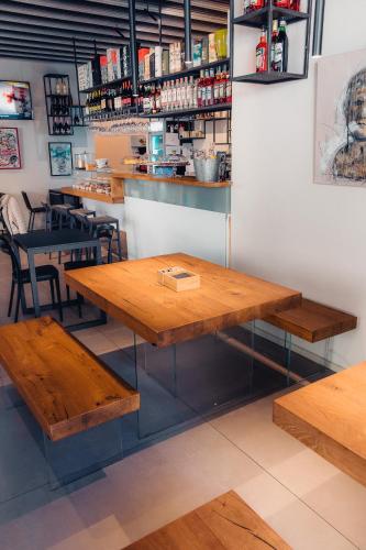 ห้องอาหาร, Albergo Centrale in ลาเมเซีย แตร์เม