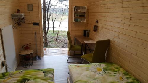 Glamping Pod im Wald mit Einzelbetten