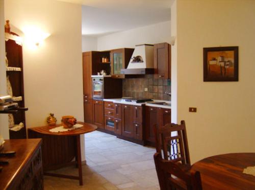 кухня, B&B Villa Torri Petrose in Понтелатоне