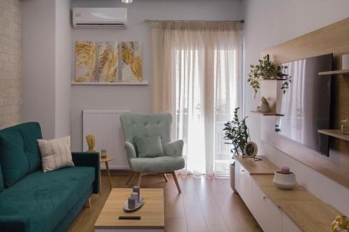 Luxurious apt near Ampelokipoi Metro station, Ateny