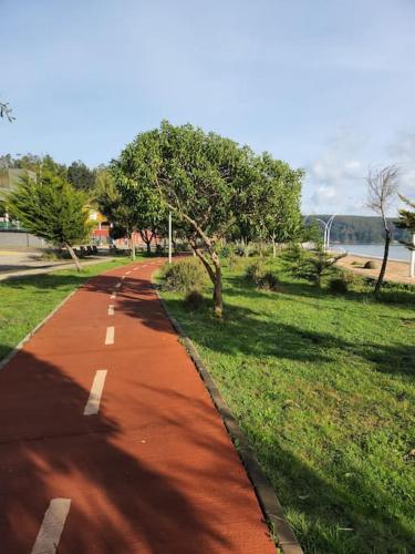 Departamento en Dichato, 4 personas frente a la playa