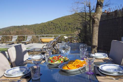 Erkély/terasz, Catalunya Casas Wow! Boutique hotel converted into a private villa! in Rubio