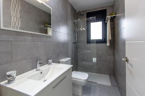 Bathroom, Catalunya Casas Modern Vacation Paradise 'Villa Ainmi' on the Costa Brava! in Sils